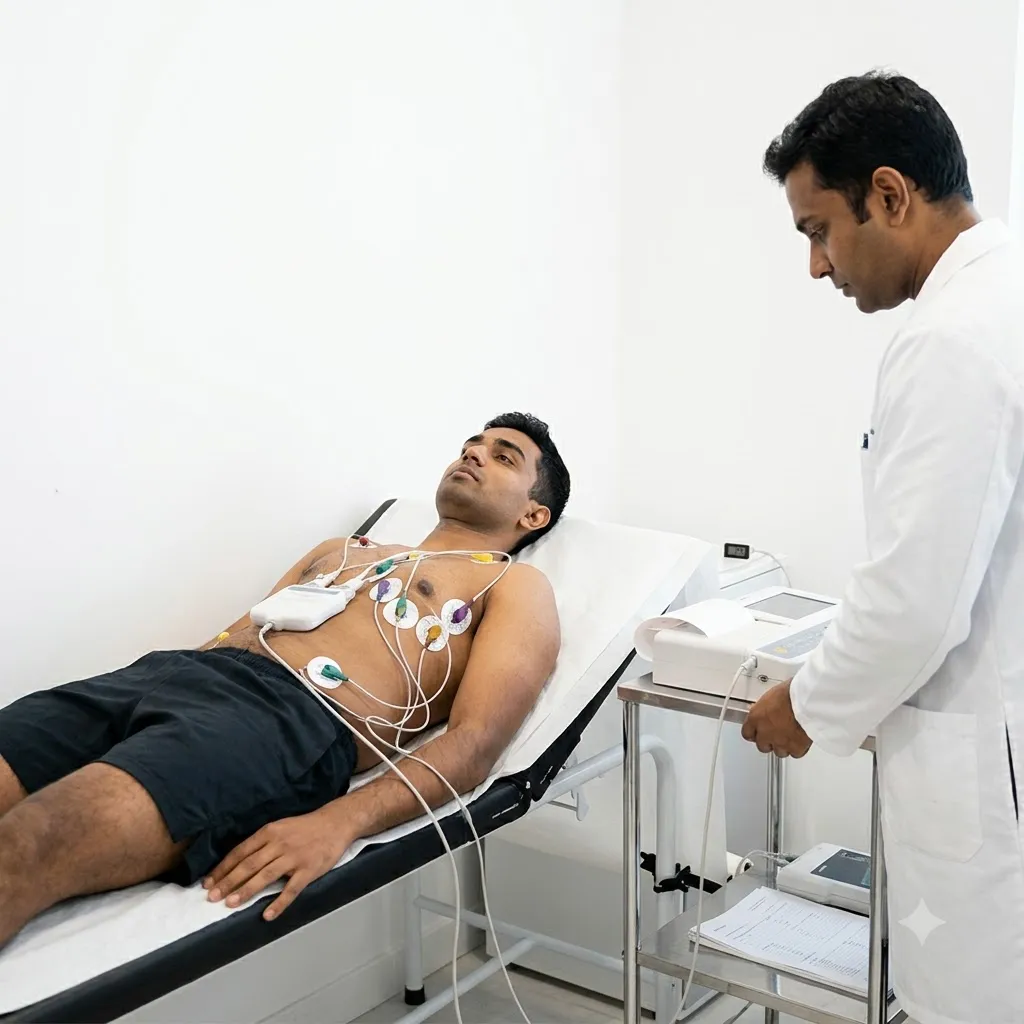 ECG electrocardiogram testing at PP Scans