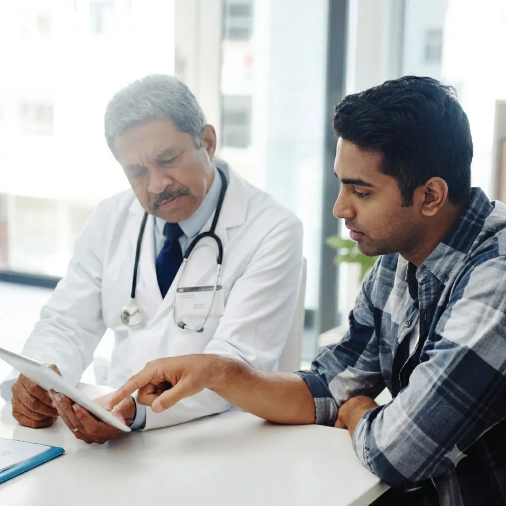 Master health checkup consultation at PP Scans