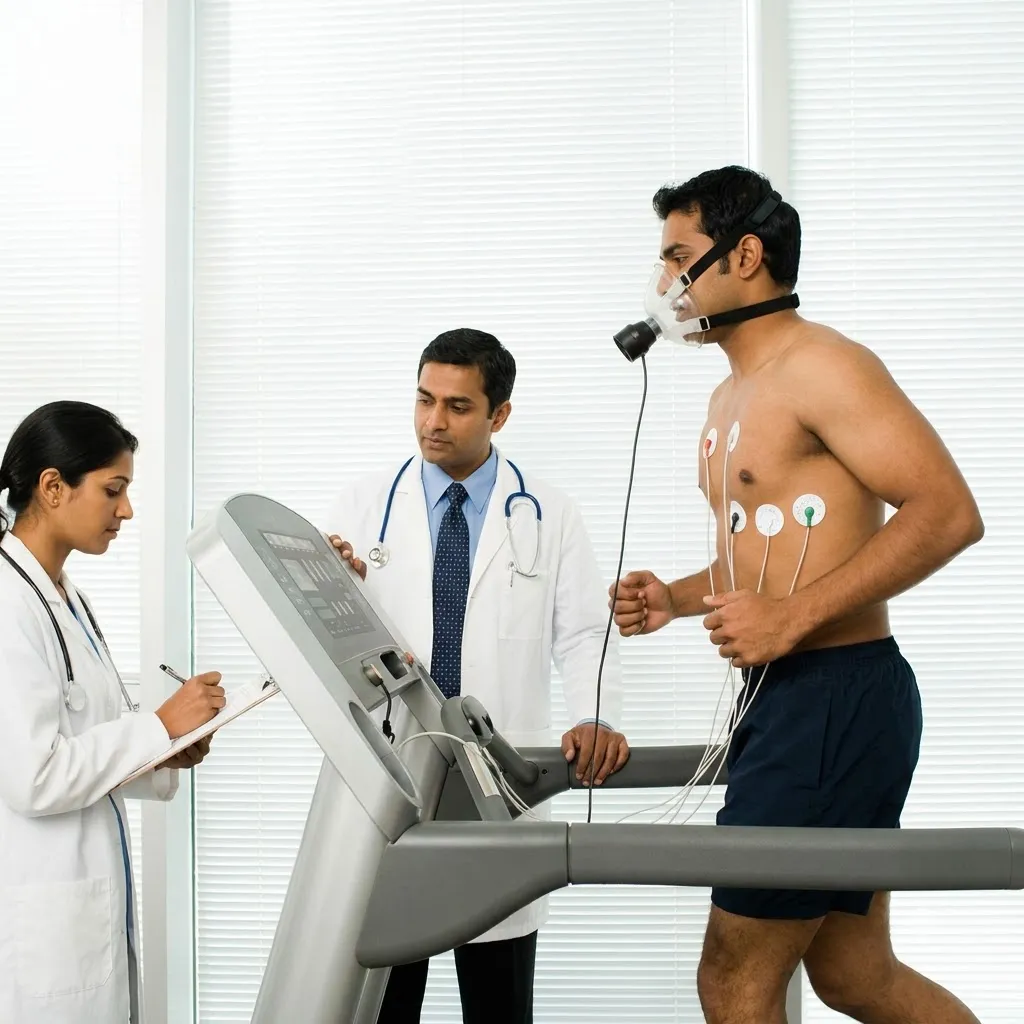 Treadmill stress test monitoring at PP Scans
